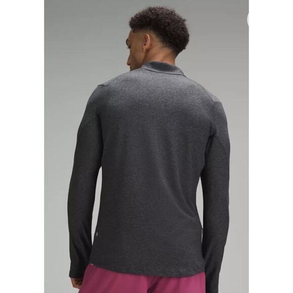 Lululemon Gray Surge Warm Half Zip Pullover Mens Size XL (1922) - Picture 2 of 5